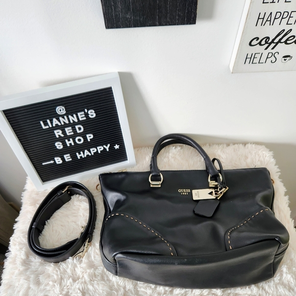 GUESS Juliana Top Zip Satchel - Picture 2 of 8